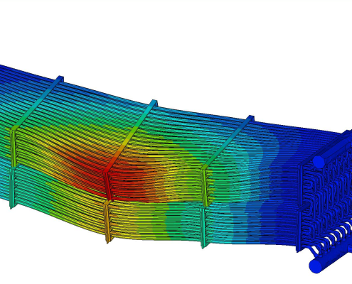 heat-exchanger-tubes_deformation_MSC_Apex_FEA