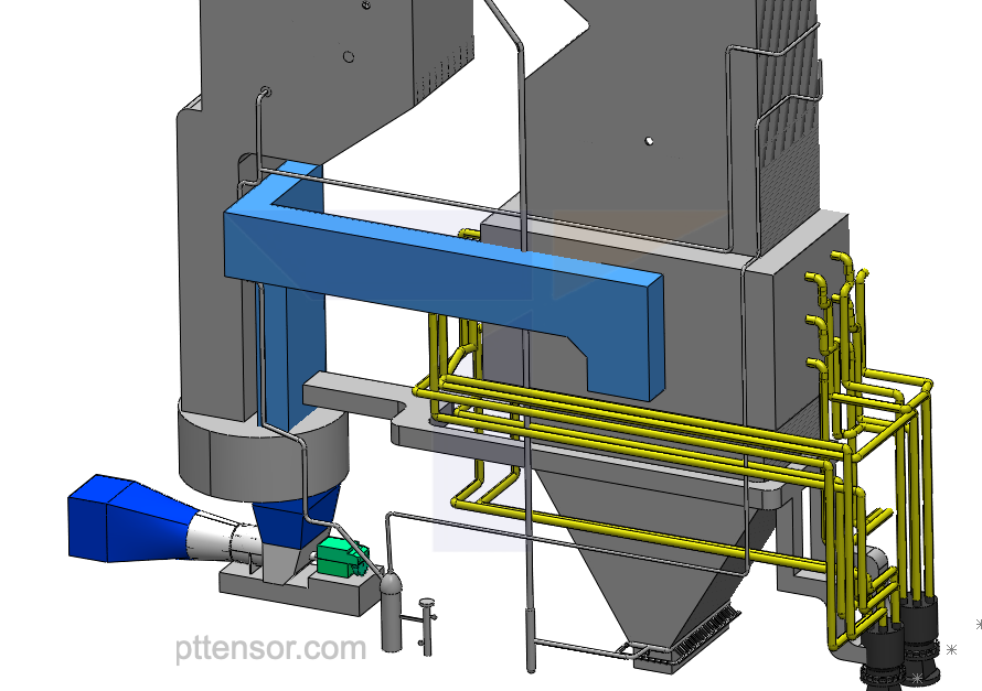 air-preheater-boiler-3D