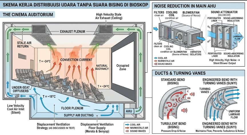HVAC pada ruang bioskop