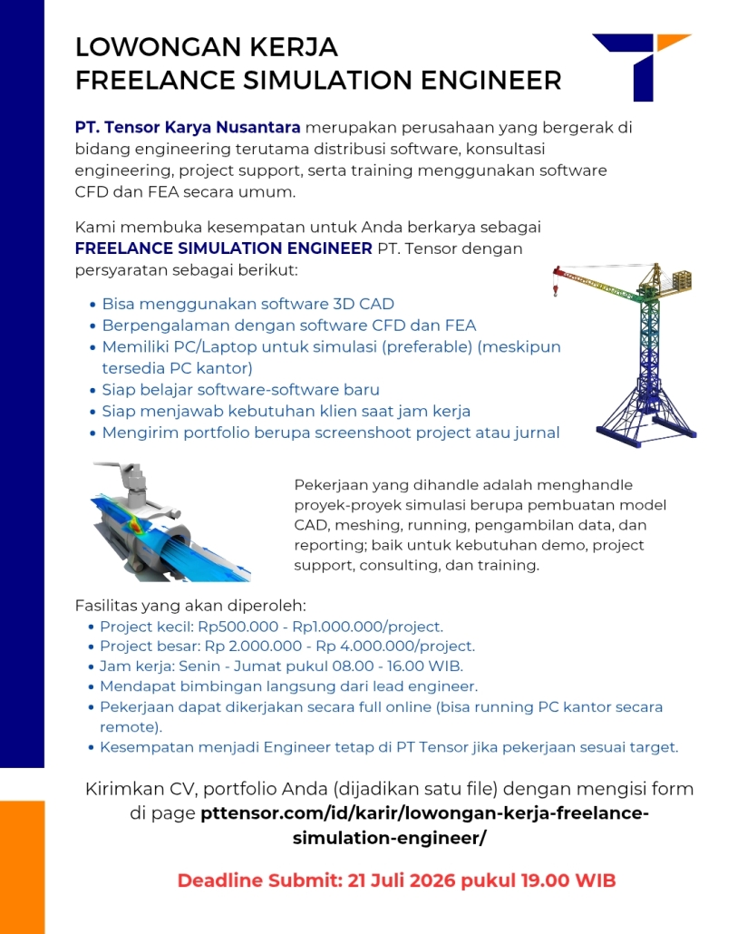 loker freelance simulation engineer